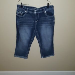 Womens crop jeans